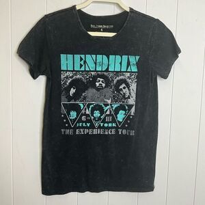 Karl Ferris Collection Womens Small Jimi Hendrix Graphic T Shirt Experience Tour